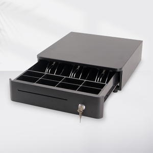 <span class=keywords><strong>Caja</strong></span> <span class=keywords><strong>Registradora</strong></span> de metal POS manual de fábrica HER-330 <span class=keywords><strong>con</strong></span> cajón de efectivo abierto al tacto 4 billetes y 8 almacenamiento de monedas - Product Image 6