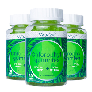 กัมมี่ไฟเบอร์โปรไบโอติกพร้อมคลอโรฟิลล์รองรับวิตามินอาหารเสริมเพื่อสุขภาพ - Product Image 1