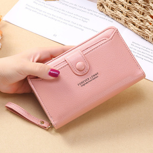 Wholesale Ladies Clutch Purse Phone <b>Wallet</b> Credit <b>Card</b> Bag <b>Holder</b> Classical Id <b>Card</b> <b>Holder</b> Long Leather <b>Wallets</b> for Women - Product Image 1