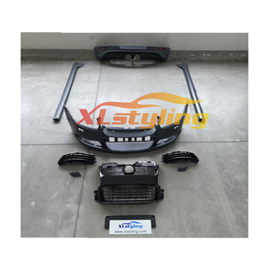 XLstyling Car conversion Upgrade Facelift Parachoques trasero delantero Rejilla <span class=keywords><strong>R32</strong></span> Kit de carrocería para <span class=keywords><strong>Golf</strong></span> MK 5 Cambio a <span class=keywords><strong>R32</strong></span> Bodykit - Product Image 1