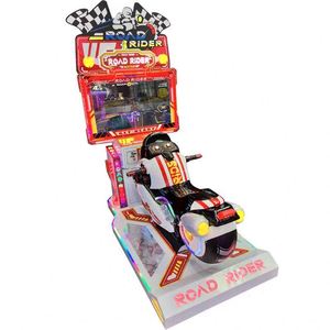 Simulateur de conduite de moto d'arcade 3D HD à détection de mouvement, machine de jeu de moto à monnayeur - Product Image 2