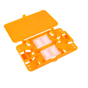 Sợi 12/24 cổng Stackable sử dụng Snap trong bìa có thể tháo rời đôi boong Splice chủ sợi quang Splice khay - Product Image 6