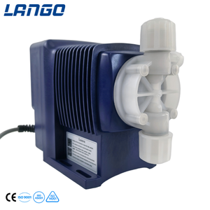 <span class=keywords><strong>LANGO</strong></span> ED-M20FF 20L/H 4bar Pompe doseuse électromagnétique à diaphragme résistante aux produits chimiques avec signal d'impulsion 4-20mA et tuyau flexible - Product Image 1