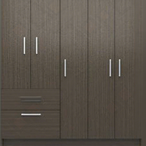 Factory Price Hot Selling Bedroom E0/E1 Wooden Wall Wardrobe Design Multi-use Portable Clothes Wardrobe Cabinet