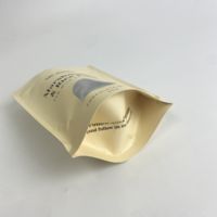 Benutzer definierte umwelt freundliche kleine Kraft papier beutel Recycelbare und biologisch abbaubare Heißsiegel-Verpackungs beutel, gedruckt mit Ihrem Logo