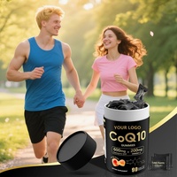 Gummies multivitaminées sans sucre CoQ10 OEM/ODM - Supplément de coenzyme Q10 à absorption élevée, gummies au collagène et aux vitamines