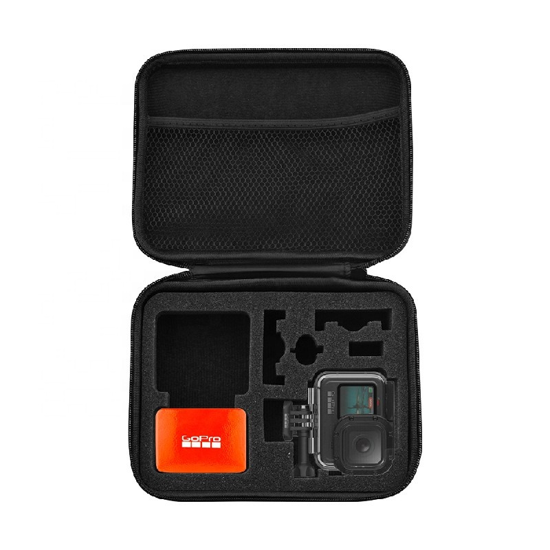 Водонепроницаемый контейнер для хранения Junnx OEM, переносная дорожная сумка большого размера для GoPro Hero 9, черные аксессуары для экшн-камеры