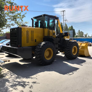 RUNTX China Mesin Mini <span class=keywords><strong>Loader</strong></span> Diesel Kecil 5 Ton Baru, Wheel <span class=keywords><strong>Loader</strong></span> 5 Ton untuk Dijual - Product Image 2