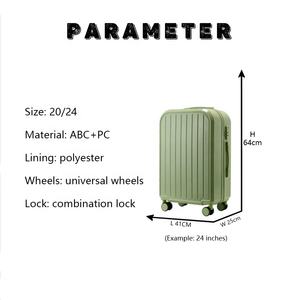 OEM Ensembles de bagages de voyage économiques, valises rigides antivol légères pour le voyage et comme bagage <span class=keywords><strong>cabine</strong></span> - Product Image 2