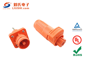 カスタム急速充電1P真鍮<span class=keywords><strong>DC</strong></span>コネクタケーブル高効率ナイロン200A/150A/120Aバッテリーエネルギー貯蔵オス/メス - Product Image 5