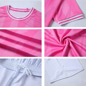 Оптовая продажа, Высококачественная Футбольная форма с сублимационной печатью на заказ, футбольные майки клубной команды с вышитым логотипом - Product Image 6