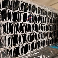 Perfil de Canal Ranurado HDG Sin Aleación 41x41 Estándar GB ASTM, Tipo C, Unistrut, Unicanal, Longitud Personalizada, Ingeniería Municipal