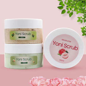 Etichetta privata Yoni Scrub zona intima vaginale femminile sbiancamento Vagina rosa per prevenire i peli incarniti - Product Image 3