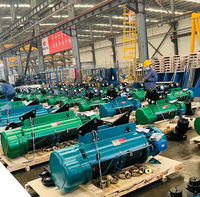 Palans électriques CD 0,5T 1T 2T 3T 5T avec groupe de crochets, palan électrique de grue minière Henan, pièces de machines de construction