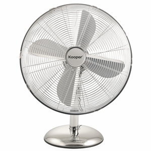 VENTILATEUR DE TABLE 40 CM MÉTAL CHROMÉ - Product Image 1