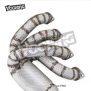 OEM Heat Shield Stainless Steel Free Flow Exhaust Pipe for Ferrari 360 F360 3.6L 2003-2005 Exhaust Manifold Header - Product Image 4