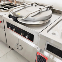 Crêpière Électrique Commerciale Professionnelle à Chauffage Double Face Entièrement Automatique 5kW avec Plaque Antiadhésive – Vente Directe Usine