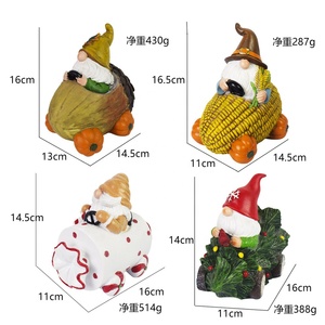 Adorno Creativo Nuevo Transfronterizo de Resina, Regalo Artesanal Navideño, Accesorio de Decoración para Muebles, Pequeño Adorno de Escritorio - Product Image 2