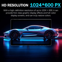 Radio para Auto LELV con Android 15, Reproductor Universal para Auto con Rotación de 360 Grados, GPS, Pantalla Táctil Estéreo, WiFi Integrado, Audio de Alta Resolución