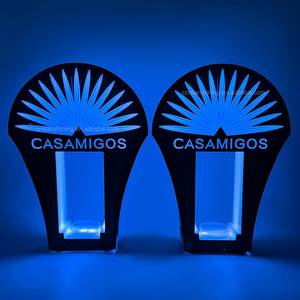Letrero LED Recargable CASAMIGOS, Presentador de Botellas LED Acrílico para <span class=keywords><strong>Tequila</strong></span>, Glorificador VIP, Exhibición de Champán para Discotecas y Salones - Product Image 4