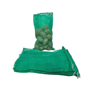Recycled 50*80cm 25kg 30kg Vegetables <b>Net</b> Sack Pe Raschel Mesh <b>Bag</b> For Potato Onion Packaging - Product Image 2