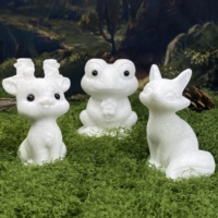 Vente en gros de sculptures d'animaux en jade blanc naturel, pierres de guérison en cristal, figurines d'animaux mignons pour la décoration de la maison