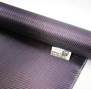 Divers tissus en <span class=keywords><strong>fibre</strong></span> de carbone hybrides préimprégnés (aramide, Kevlar, fil métallique) 1k, 3k, 6k, 12k, 24k, fabricant OEM ODM Chine - Product Image 2