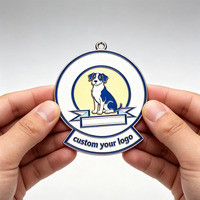 Médaille d'entraînement pour chien personnalisée avec logo, en émail de zinc, impression UV, moulage sous pression durable pour événements commémoratifs et de compétition