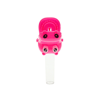 Jouets en forme de crocodile colorés en gros, tubes vides en plastique pour bonbons, jouets pour enfants, emballage promotionnel de bonbons
