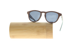 Marca Il Proprio <span class=keywords><strong>UV</strong></span> <span class=keywords><strong>400</strong></span> Lenti Polarizzate <span class=keywords><strong>Occhiali</strong></span> <span class=keywords><strong>Da</strong></span> <span class=keywords><strong>Sole</strong></span> In Legno - Product Image 6