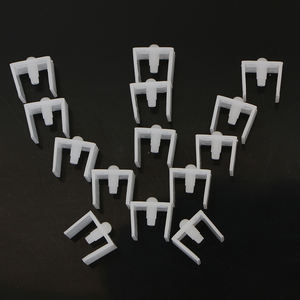 Injection plastique en nylon blanc en forme de L durable pour porte de fenêtre en aluminium Design traditionnel Style coin pièce connectée facile - Product Image 4