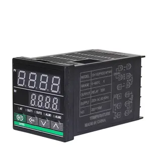 CH102 SSR Relay Dual Output Multiple Input Digital Intelligent PID Temperature Controller