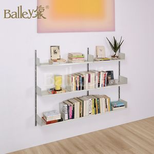 606 moderne système de stockage en métal étagère combinaison-niveau panneau flottant livre affichage <span class=keywords><strong>CD</strong></span> Module de stockage pour cuisine salon - Product Image 3