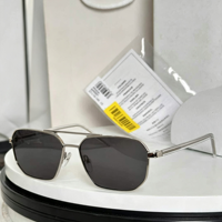 Lunettes de soleil Kenbo unisexe tendance 2026, style rétro, luxe, dégradé orange, légères, protection UV400, monture métallique intégrale