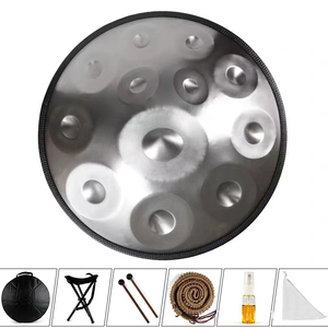 Handpan en acier sur mesure, 1 pièce, <span class=keywords><strong>instrument</strong></span> <span class=keywords><strong>de</strong></span> <span class=keywords><strong>musique</strong></span>, 440/432Hz, 14 notes - Product Image 4