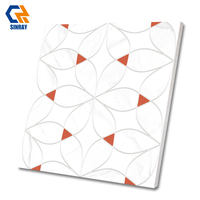Carreaux de porcelaine émaillée imitation pierre, 800x800mm, 9mm, marbre noir brillant, antibactériens, résistants aux acides, antidérapants, résistants à l'usure