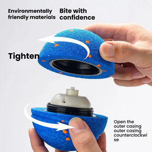 Pelota de Juguete Eléctrica Recargable Inteligente, Ecológica, Bonita, Simple, de Dibujos Animados, Impermeable, para Perros, con Movimiento Automático de Rodar y Rebote, Tamaño Mediano/Grande - Product Image 2