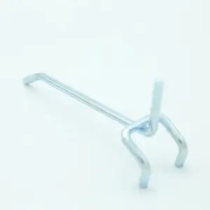 Đôi prong kim loại Flip-end móc cho <span class=keywords><strong>Pegboard</strong></span> xoắn ốc cuộn dây Carbon thép <span class=keywords><strong>Pegboard</strong></span> móc cho ô tô sử dụng - Product Image 3