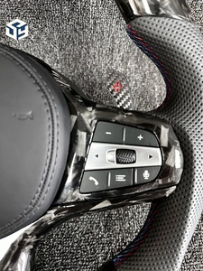 Personalizado para las Series 3 y 4, Clase C 320i 325i <span class=keywords><strong>330i</strong></span> 2019-2023, Volante de Cuero y Fibra de Carbono - Product Image 4