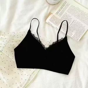 Sujetador sin costuras con tirantes finos para mujeres con busto pequeño, diseño push-up y espalda elegante. - Product Image 5
