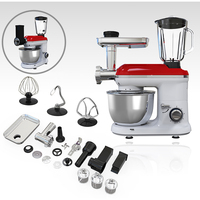 Robot de Cuisine Professionnel Multifonction en Acier Inoxydable Robuste Mélangeur
