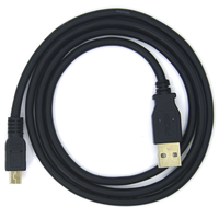 Chapado en oro de 0,5 m 1m 1,5 m 2m 3m 5m USB 2,0 A macho A Mini 5PIN Cable macho