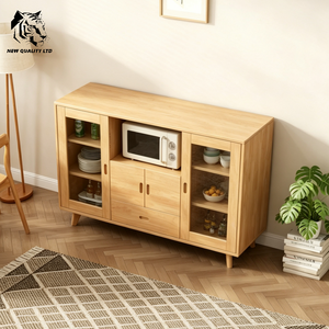 china supplier good price customize large stock ready to ship <b>sideboard</b> new designed living room furniture wood kitchen cabinet - Product Image 2