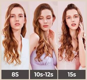 เครื่องม้วนผมไฟฟ้าเซรามิกอัตโนมัติแบบมืออาชีพ สำหรับ<span class=keywords><strong>ผม</strong></span><span class=keywords><strong>ลอน</strong></span><span class=keywords><strong>ใหญ่</strong></span> พร้อมหน้าจอแสดงอุณหภูมิ LED (120-200 องศา) สำหรับใช้ในบ้าน - Product Image 6