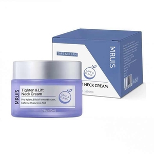 <span class=keywords><strong>Crema</strong></span> Rassodante con Acido Ialuronico Anti-Età, <span class=keywords><strong>Crema</strong></span> Idratante <span class=keywords><strong>per</strong></span> il Collo, Rassodante e Liftante, MRUIS - Product Image 1