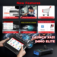 Advanced Immobilizer & Key Programmer LAUNCH X431 IMMO Elite +XProg 3 Anti-Theft Matching Launch Scanner Car Diagnostic Tools