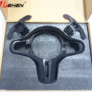 Cubierta de <span class=keywords><strong>Volante</strong></span> de Fibra de Carbono y Alcántara <span class=keywords><strong>para</strong></span> BMW ID6 M5 F90 X3M F97 X4M F98 G30 G32 G11 G12 X3 X4 G01 G02 G08 2017-2021 - Product Image 5