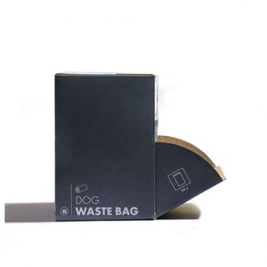Sacs à déjections pour animaux de compagnie, fabricant de sacs à crottes de chien, vente en gros, sacs à crottes noirs emballés en boîte - Product Image 4