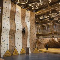 SGS/CPC Taman Bermain Dalam Ruangan Mewah Khusus untuk 3000 Orang ㎡ Pusat Hiburan Keluarga Modular |   Perosotan Panjat Trampolin Ninja
