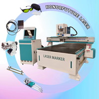 Chine 1325 CNC grande surface de marque miroir en verre acrylique machines de marquage Led miroir Laser sablage Machine